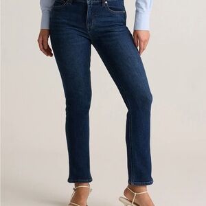 Quince Indigo Straight-Leg Women's Jeans